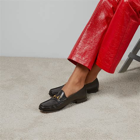 gucci loafers women|gucci women's loafer with horsebit.